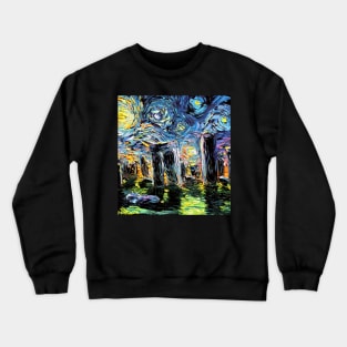 Stonehenge Starry Night Crewneck Sweatshirt